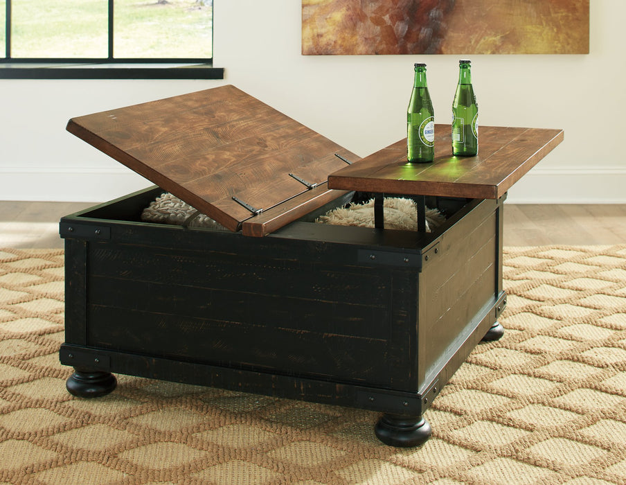 Valebeck Coffee Table with Lift Top - World Furniture Gallery (Newark, CA)