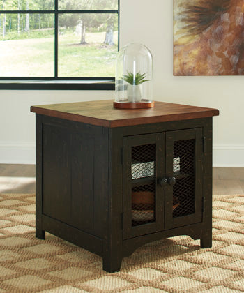 Valebeck End Table - World Furniture Gallery (Newark, CA)