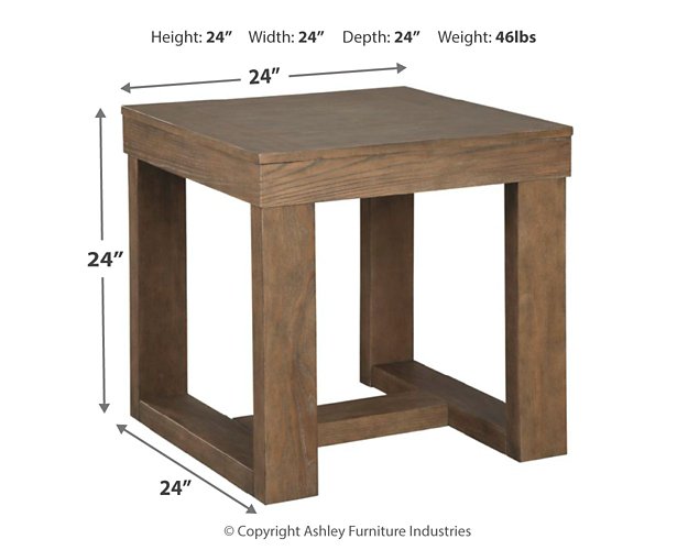 Cariton End Table - World Furniture Gallery (Newark, CA)