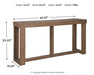 Cariton Sofa/Console Table - World Furniture Gallery (Newark, CA)