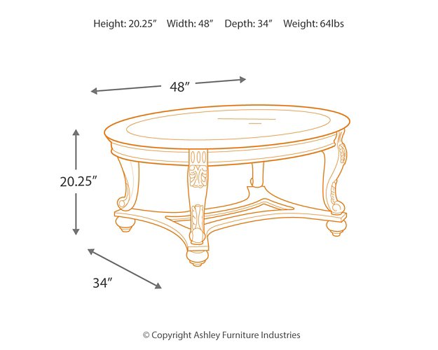 Norcastle Occasional Table Set - World Furniture Gallery (Newark, CA)