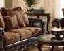 Norcastle Sofa/Console Table - World Furniture Gallery (Newark, CA)