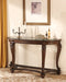 Norcastle Sofa/Console Table - World Furniture Gallery (Newark, CA)