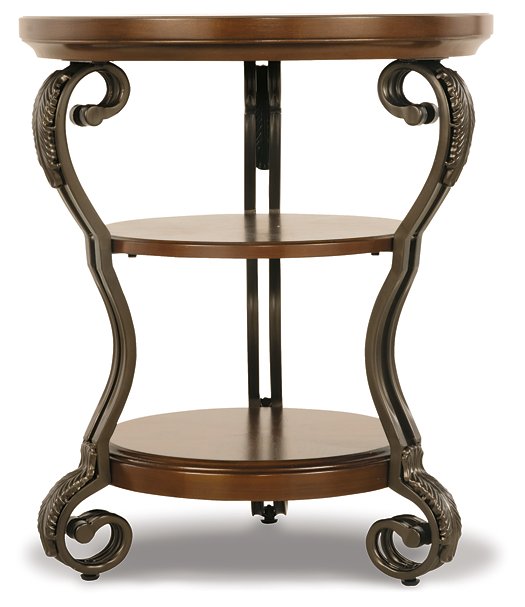 Nestor Chairside End Table - World Furniture Gallery (Newark, CA)