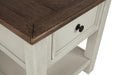 Bolanburg Chairside End Table with USB Ports & Outlets - World Furniture Gallery (Newark, CA)