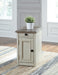 Bolanburg Chairside End Table with USB Ports & Outlets - World Furniture Gallery (Newark, CA)