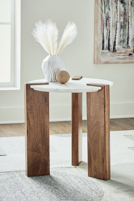 Isanti End Table - World Furniture Gallery (Newark, CA)