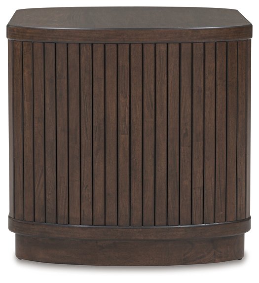 Korestone End Table - World Furniture Gallery (Newark, CA)