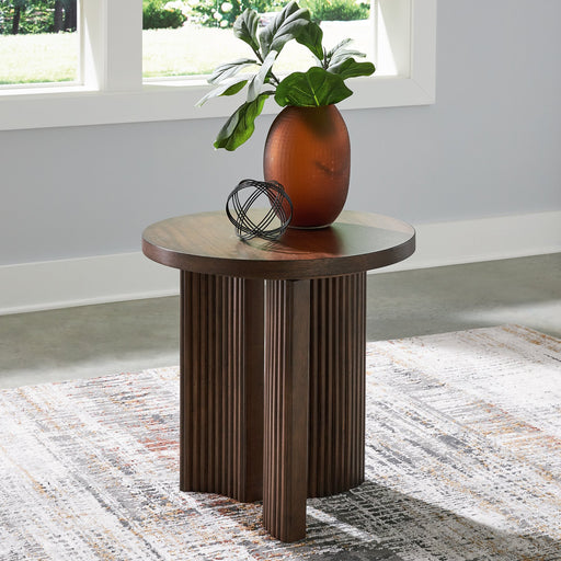 Korestone End Table - World Furniture Gallery (Newark, CA)