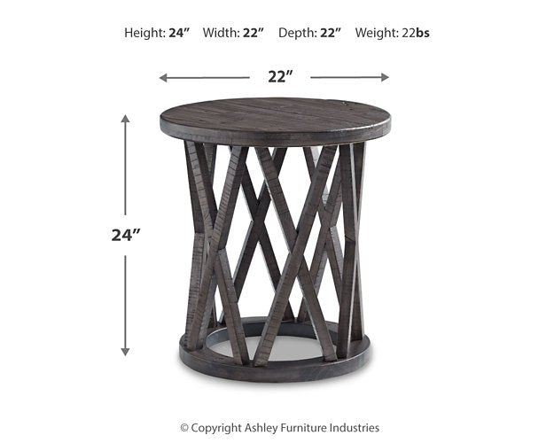 Sharzane End Table Set - World Furniture Gallery (Newark, CA)