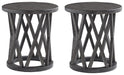 Sharzane End Table Set - World Furniture Gallery (Newark, CA)