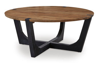 Hanneforth Coffee Table - World Furniture Gallery (Newark, CA)