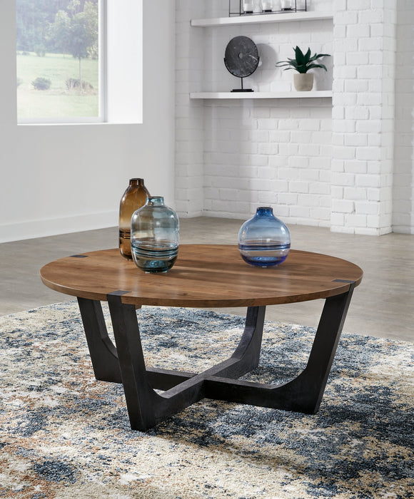 Hanneforth Coffee Table - World Furniture Gallery (Newark, CA)