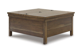 Moriville Lift-Top Coffee Table - World Furniture Gallery (Newark, CA)