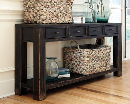 Gavelston Sofa/Console Table - World Furniture Gallery (Newark, CA)