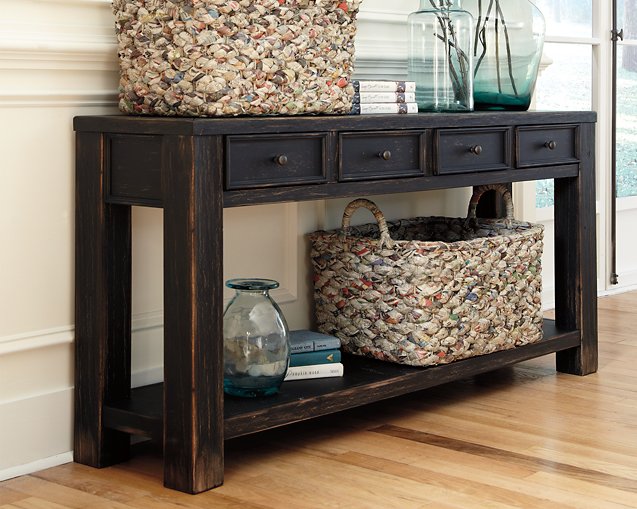 Gavelston Sofa/Console Table - World Furniture Gallery (Newark, CA)