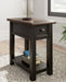 Tyler Creek Chairside End Table - World Furniture Gallery (Newark, CA)