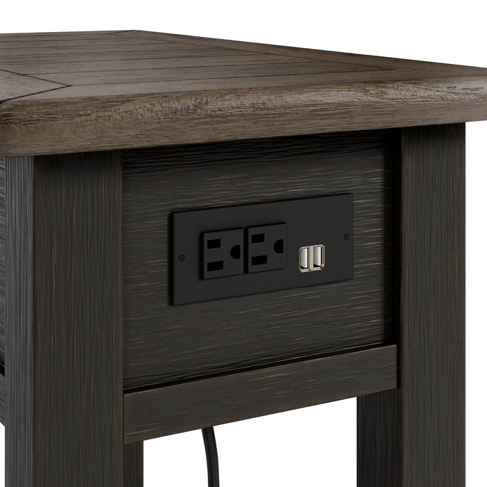 Tyler Creek Chairside End Table - World Furniture Gallery (Newark, CA)