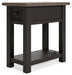 Tyler Creek Chairside End Table - World Furniture Gallery (Newark, CA)