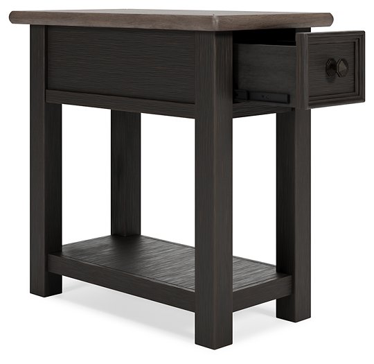 Tyler Creek Chairside End Table - World Furniture Gallery (Newark, CA)