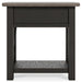 Tyler Creek Chairside End Table - World Furniture Gallery (Newark, CA)