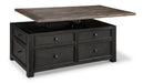 Tyler Creek Coffee Table with Lift Top - World Furniture Gallery (Newark, CA)