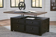 Tyler Creek Coffee Table with Lift Top - World Furniture Gallery (Newark, CA)