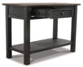 Tyler Creek Sofa/Console Table - World Furniture Gallery (Newark, CA)