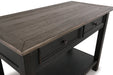 Tyler Creek Sofa/Console Table - World Furniture Gallery (Newark, CA)