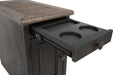 Tyler Creek Chairside End Table with USB Ports & Outlets - World Furniture Gallery (Newark, CA)