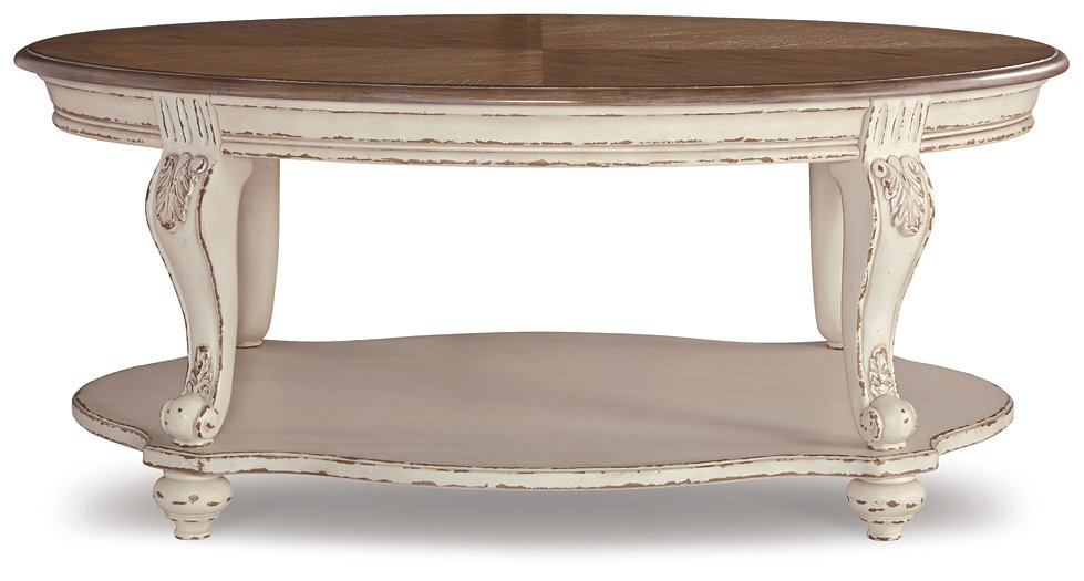 Realyn Coffee Table - World Furniture Gallery (Newark, CA)