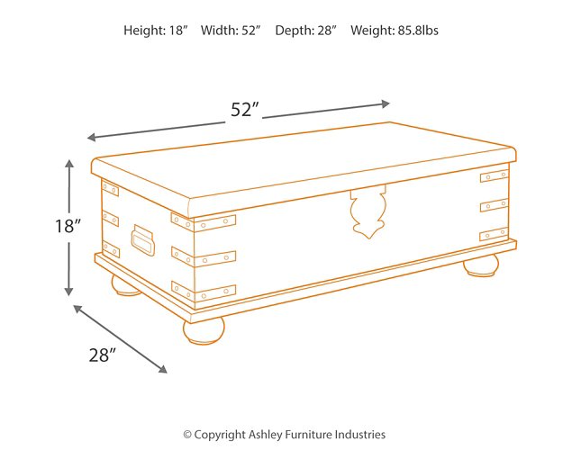 Carynhurst Coffee Table with Lift Top - World Furniture Gallery (Newark, CA)