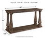 Johnelle Sofa Table - World Furniture Gallery (Newark, CA)