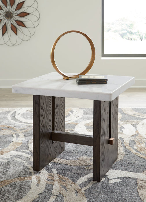 Burkhaus End Table - World Furniture Gallery (Newark, CA)