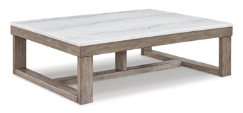 Loyaska Coffee Table - World Furniture Gallery (Newark, CA)