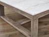 Loyaska Coffee Table - World Furniture Gallery (Newark, CA)