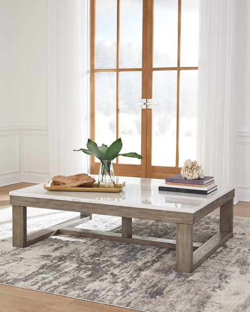 Loyaska Coffee Table - World Furniture Gallery (Newark, CA)