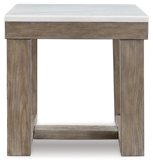 Loyaska End Table - World Furniture Gallery (Newark, CA)