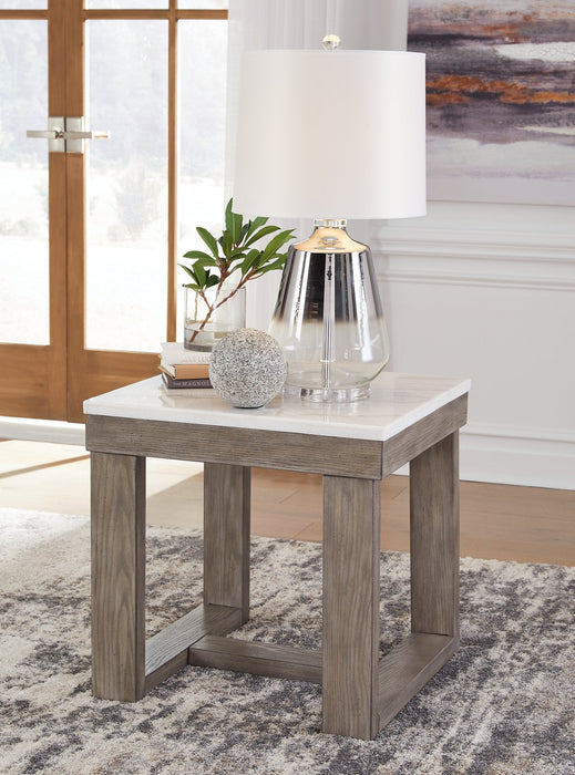 Loyaska End Table - World Furniture Gallery (Newark, CA)