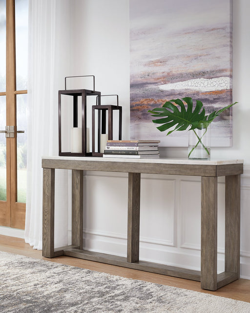 Loyaska Sofa Table - World Furniture Gallery (Newark, CA)