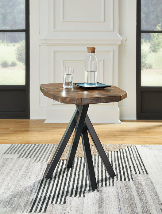 Haileeton End Table - World Furniture Gallery (Newark, CA)