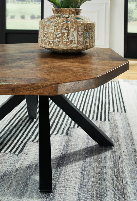 Haileeton Coffee Table - World Furniture Gallery (Newark, CA)