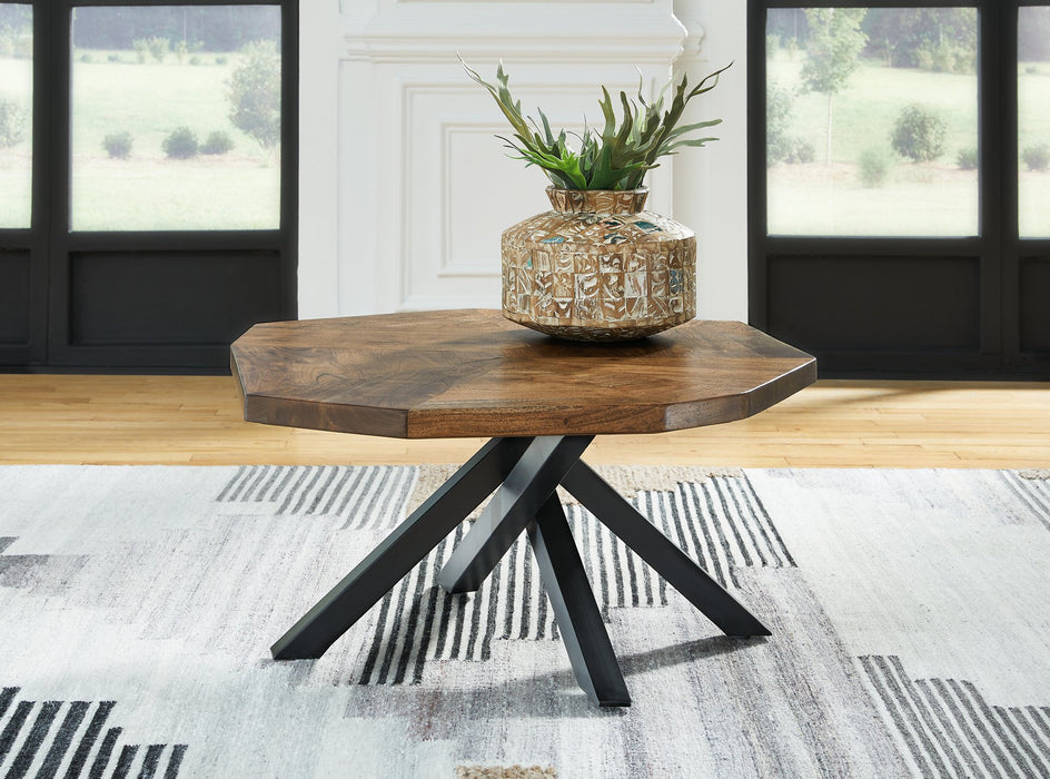 Haileeton Coffee Table - World Furniture Gallery (Newark, CA)