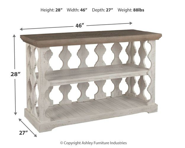 Havalance Sofa/Console Table - World Furniture Gallery (Newark, CA)