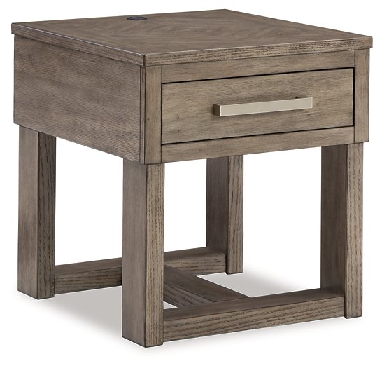 Loyaska End Table - World Furniture Gallery (Newark, CA)