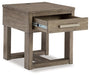 Loyaska End Table - World Furniture Gallery (Newark, CA)