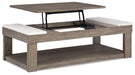 Loyaska Lift-Top Coffee Table - World Furniture Gallery (Newark, CA)