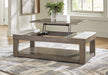 Loyaska Lift-Top Coffee Table - World Furniture Gallery (Newark, CA)