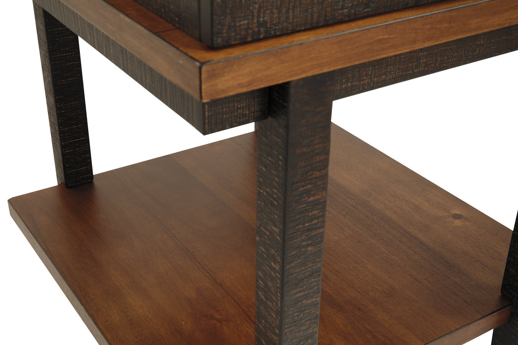 Stanah End Table - World Furniture Gallery (Newark, CA)