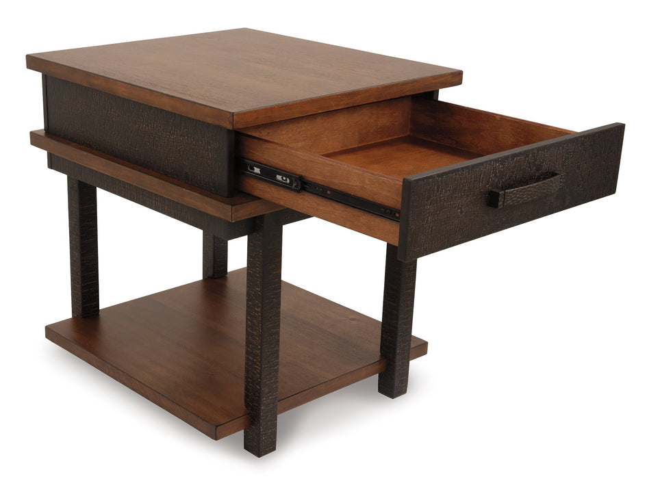 Stanah End Table - World Furniture Gallery (Newark, CA)